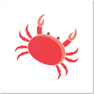 Cute Crab Posters and Art